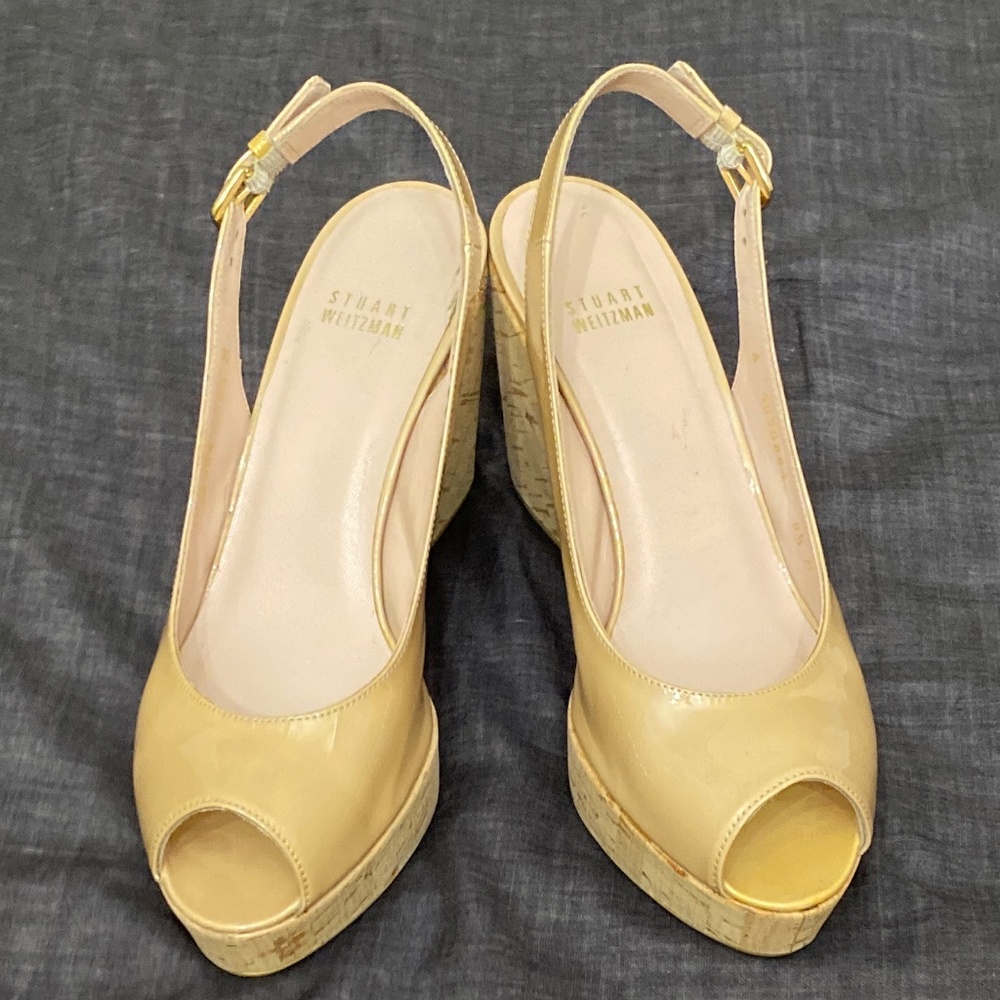 Stuart Weitzman Adobe Aniline slingback